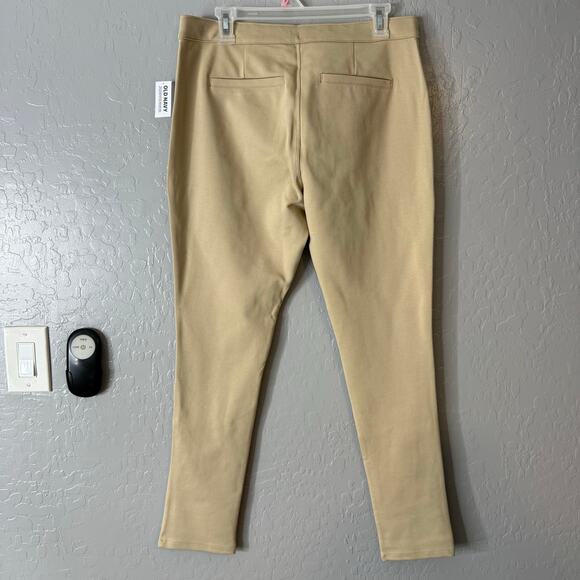 Old Navy School Uniform Ponte-Knit Jeggings, Rolled Oats, 20 Plus 877991 - Picture 4 of 8